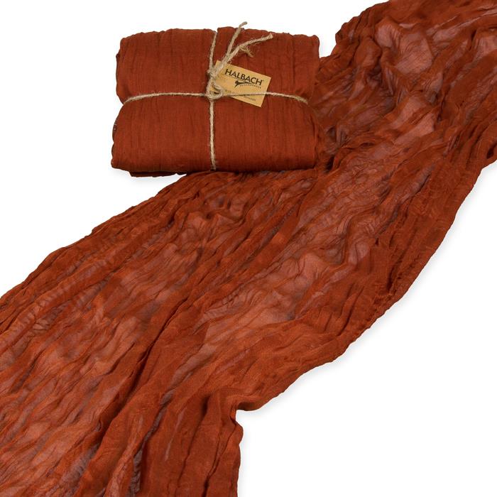 Tischband ca. 70 cm x 300 cm cognac 95