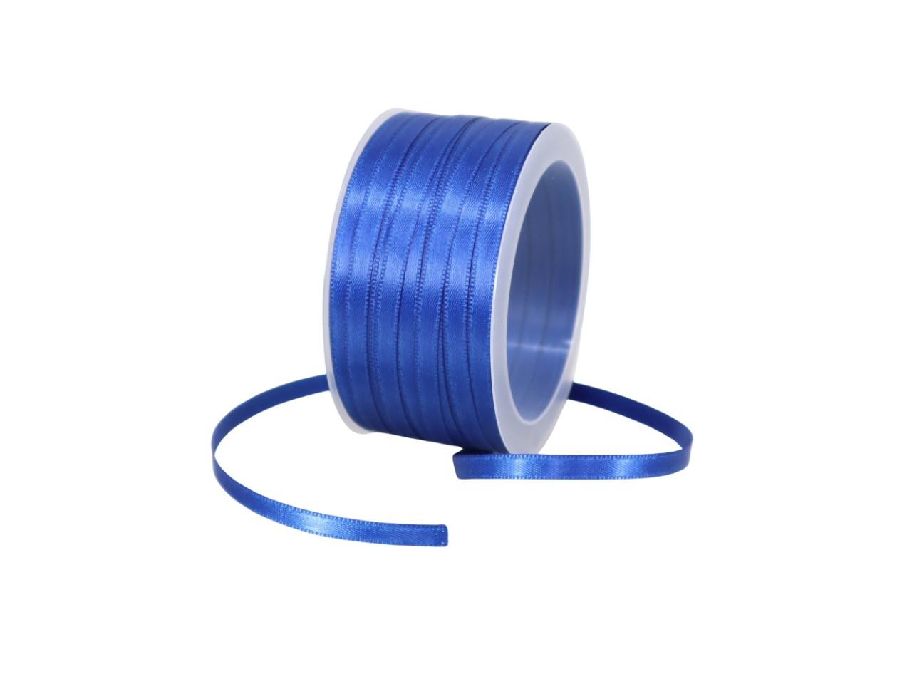 Satinband 6 mm 50 Meter royalblau 110