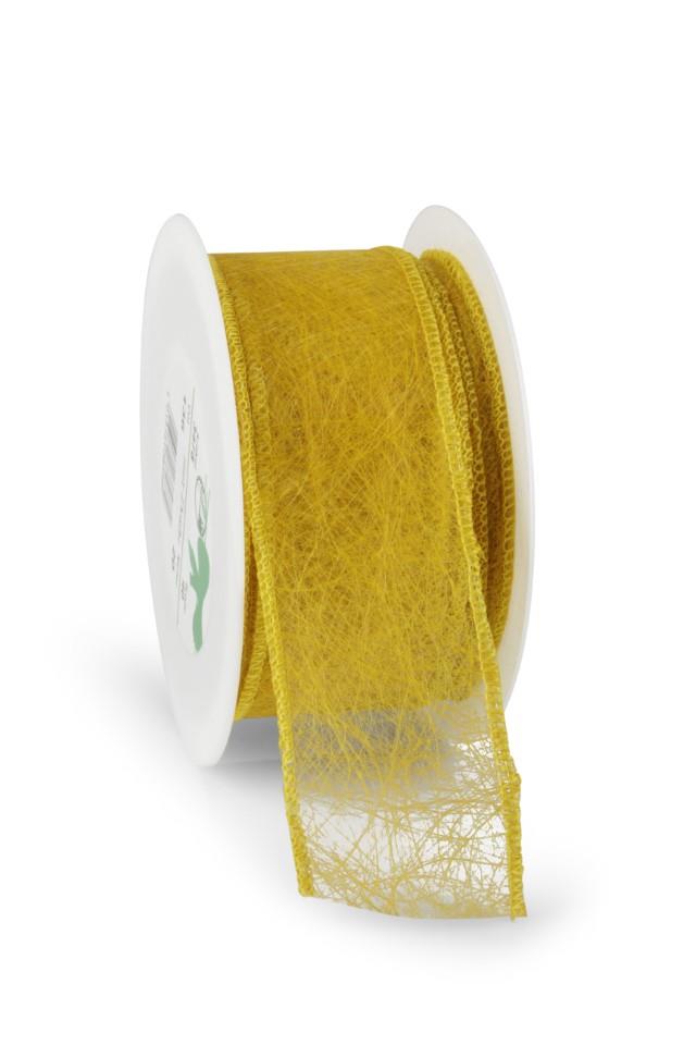 Vliesband wetterfest goldgelb 60 mm, 136 Vliesband wetterfest goldgelb 60 mm, 136