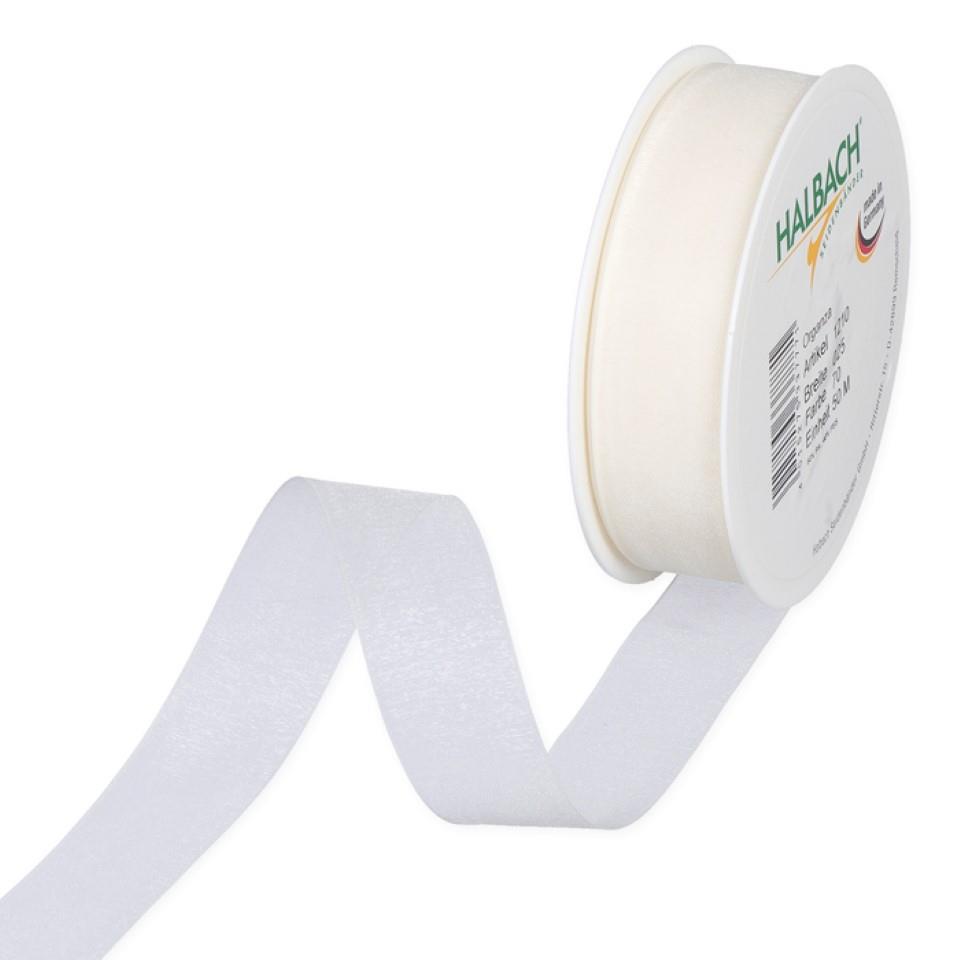 Organza 25mm o.Dr. cream70 Organza 25mm o.Dr. cream70