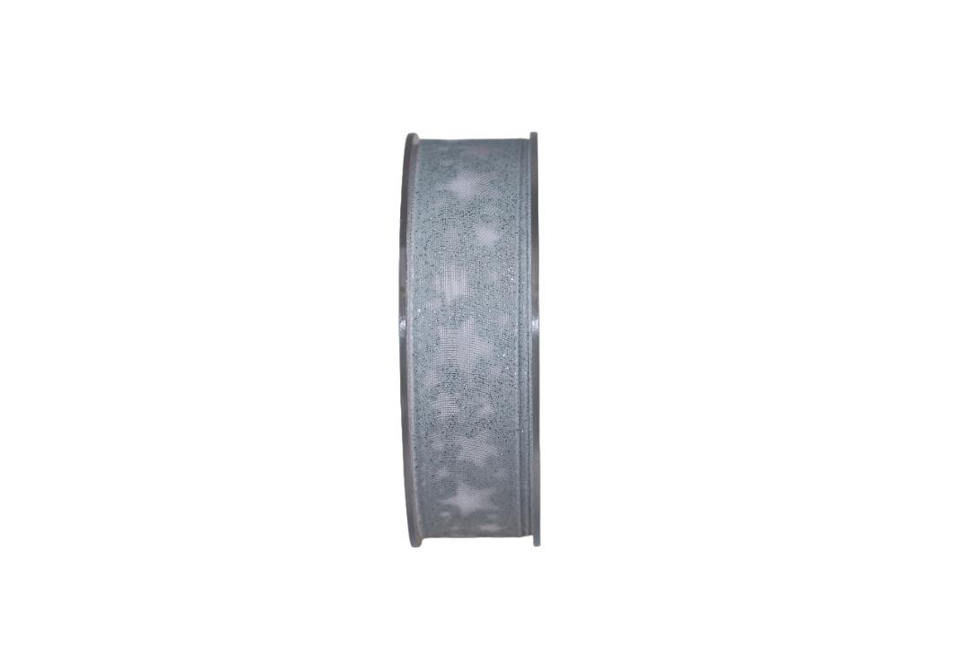 Band Glamour 25 mm 20 Meter silber 750