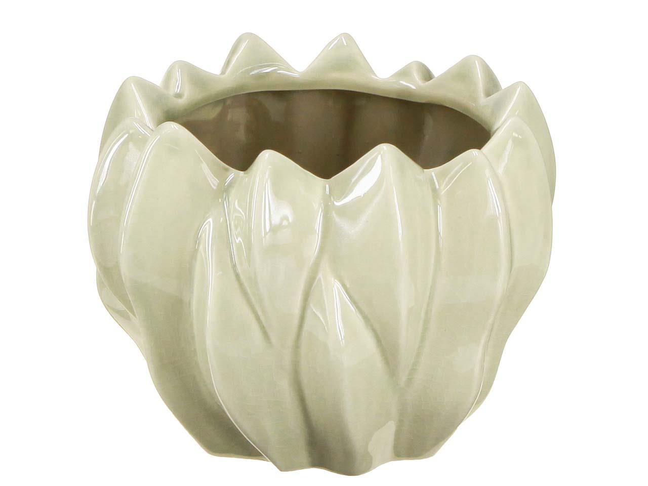 Übertopf Keramik mint D19,2cm H14,7cm