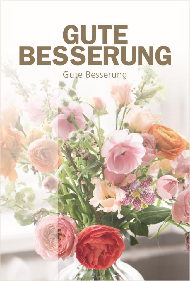 Glückwunschkarten Gute Besserung 11,5x17 cm Glückwunschkarten Gute Besserung 11,5x17 cm