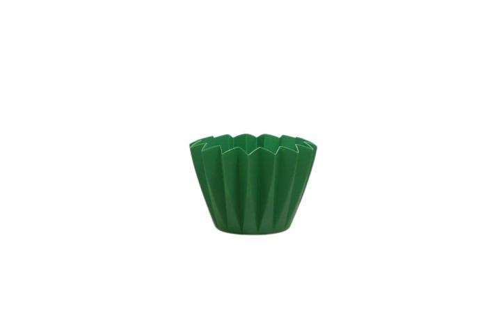 Topf ADONIS Plastik moosgrün D11cm Topf ADONIS Plastik moosgrün D11cm