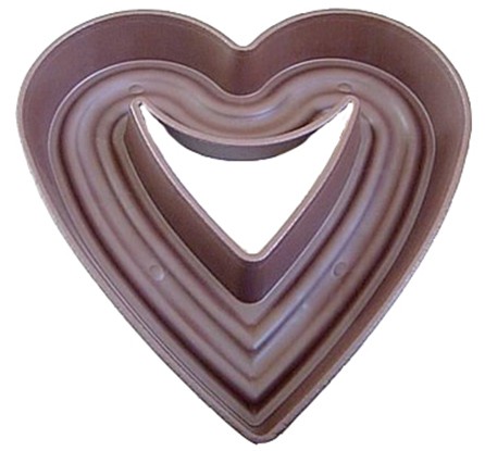 Pflanzherz Amora 45cm braun NETTO