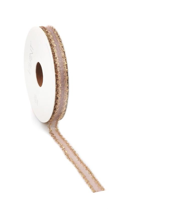 Band Fringi 10 mm 20 Meter Farbe 32 altrosa