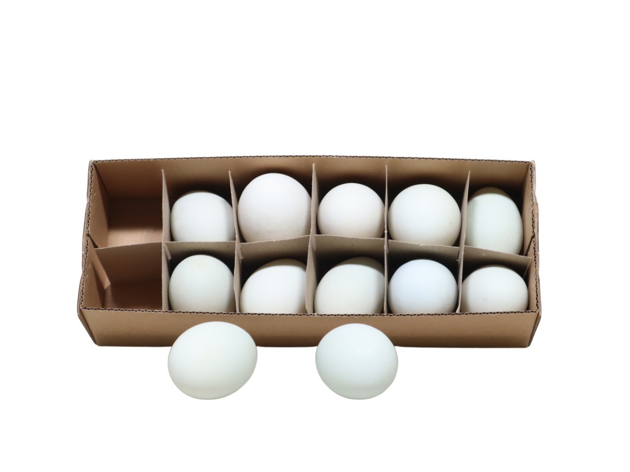 Entenei natur-grün = Art. 3238