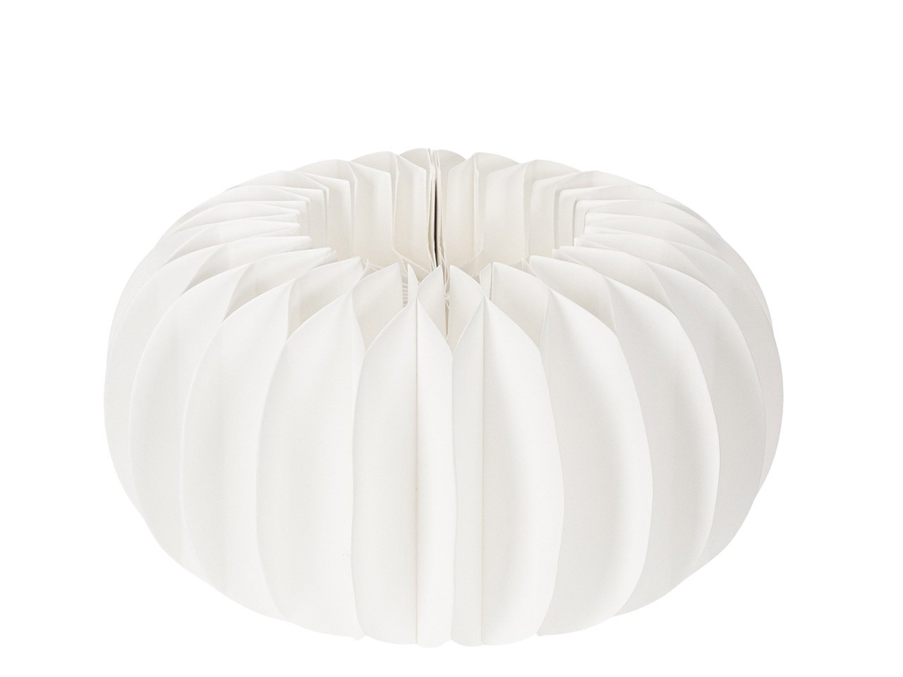 Wabenpapier Sockel D36xH18cm weiß