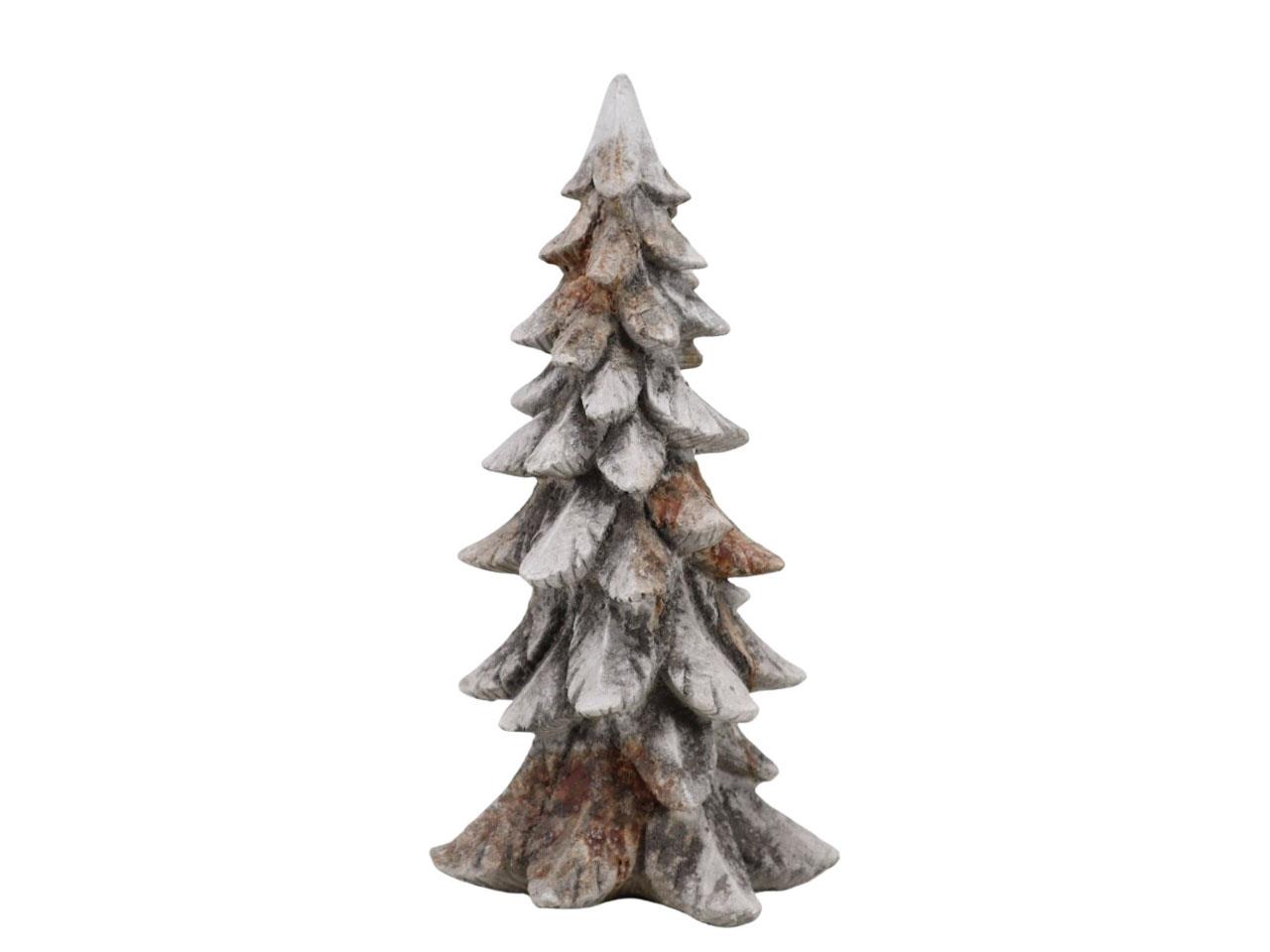 Tannenbaum Polyresin beton-antik H36,5cm