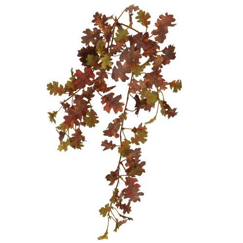 Eichenlaubhänger 96 Bl., 48 cm burgund-braun