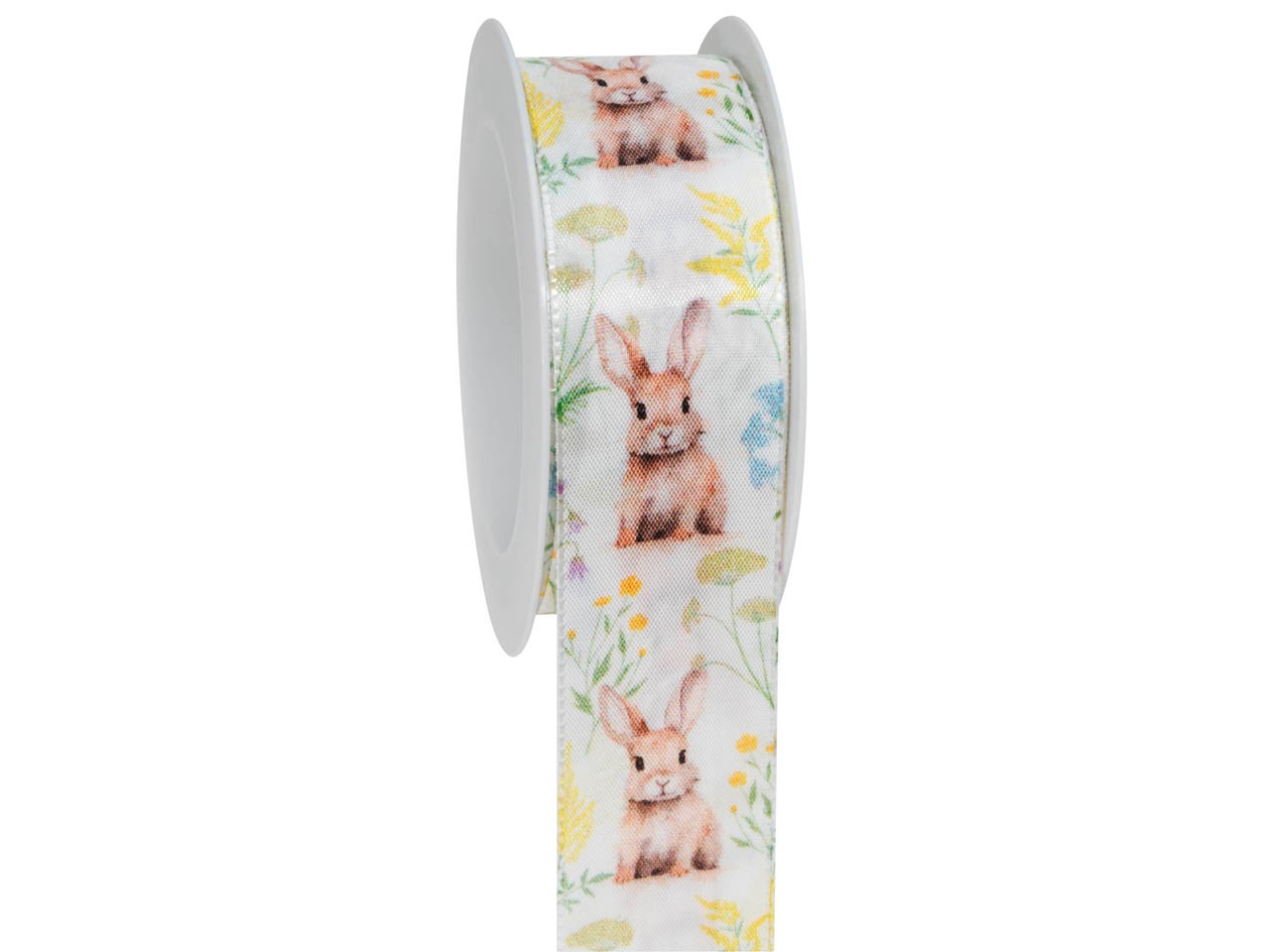 Band Honey Bunny 40 mm 15 Meter weiss 01