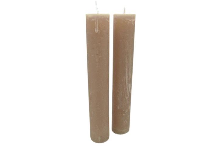 Stabkerze Rustika H300/50mm stone Stabkerze Rustika H300/50mm stone