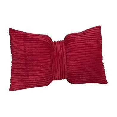 Kissen Schleife ca. 45x30 cm rot