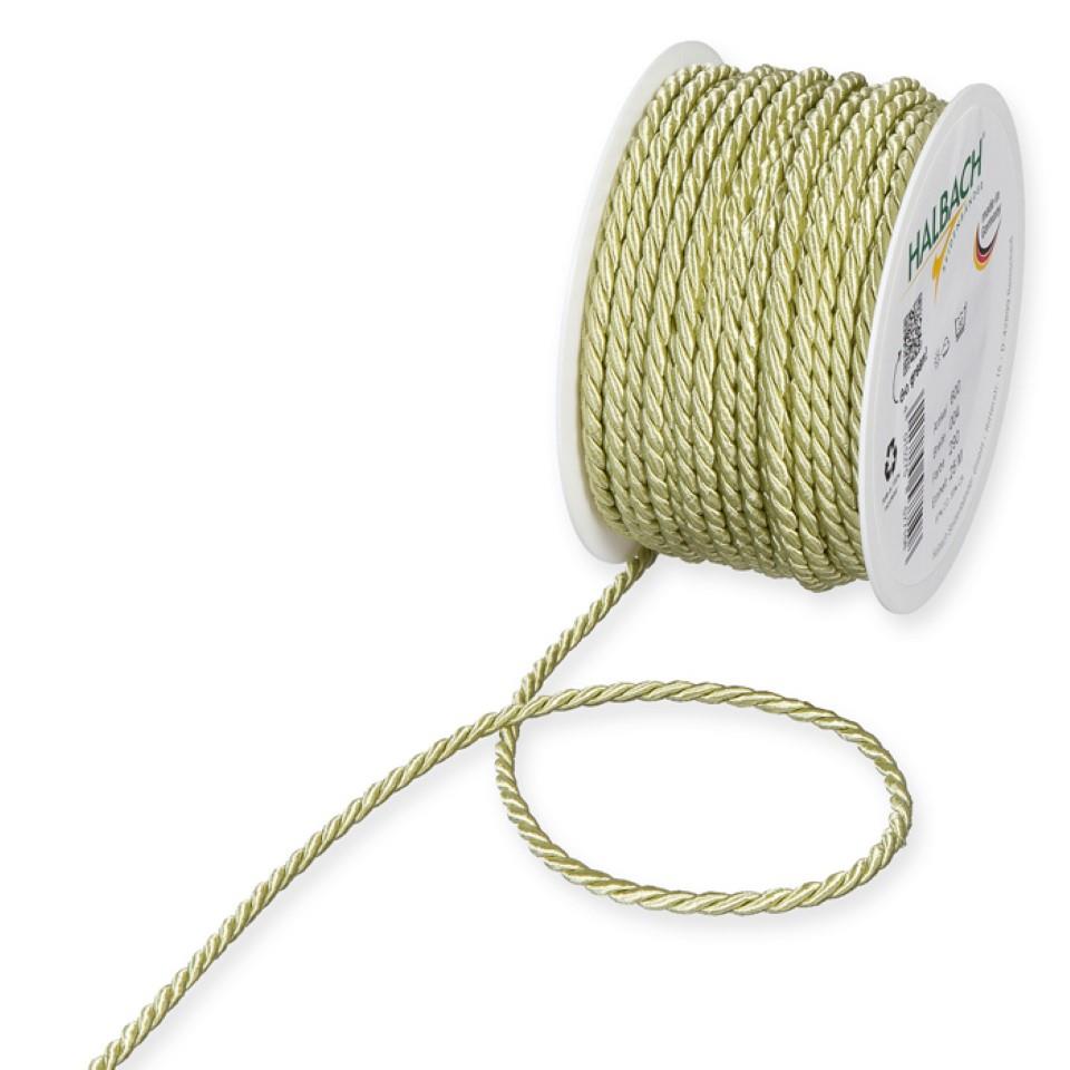 Kordel 4mm zartgrün 290