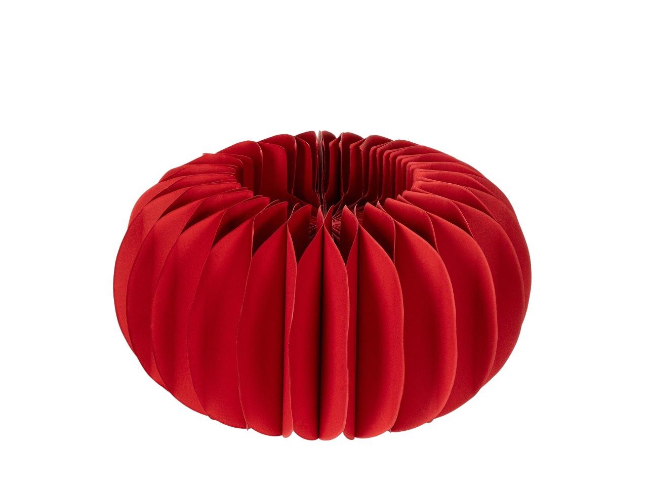 Wabenpapier Sockel D25xH13cm rot