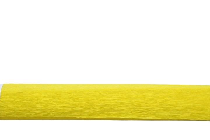 Kreppapier 50cm x 250cm gelb
