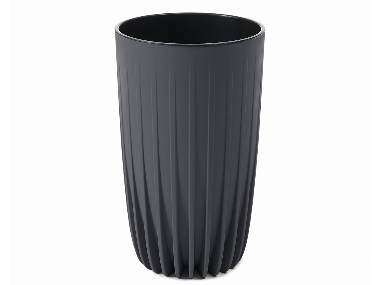 VASE Misa-MIRA D30H52cm antrazith extra Einsatz 985-82
