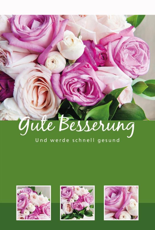 Glückwunschkarten Gute Besserung 11,5x17 cm Glückwunschkarten Gute Besserung 11,5x17 cm
