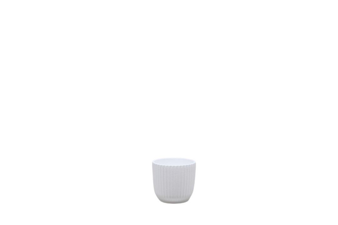 Keramiktopf PITTI weiß D07cm Keramiktopf PITTI weiß D07cm