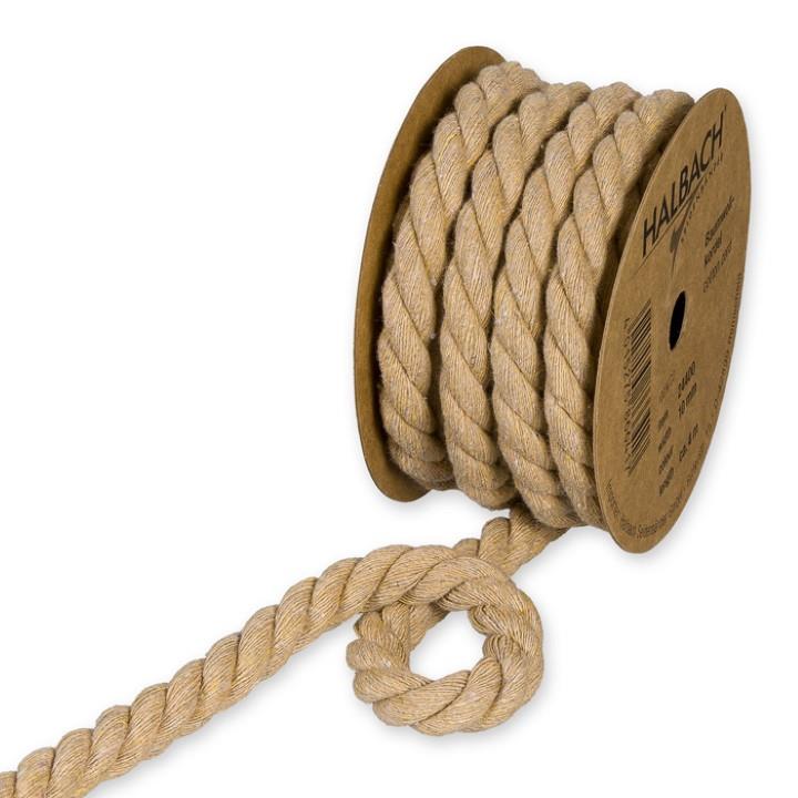 Baumwollkordel 10 mm 4 Meter natur79 NETTO Baumwollkordel 10 mm 4 Meter natur79 NETTO
