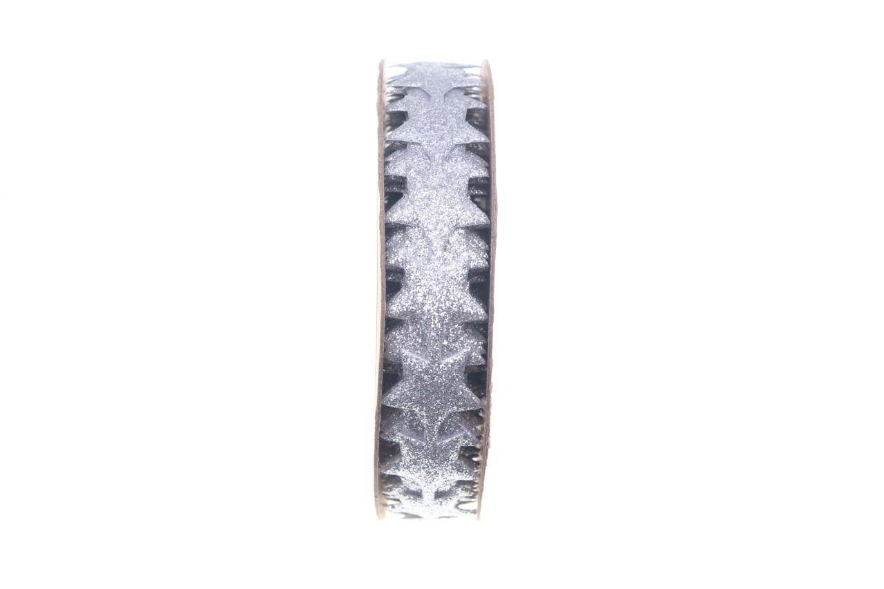 Band Cosmo 25 mm 10 Meter silber 127