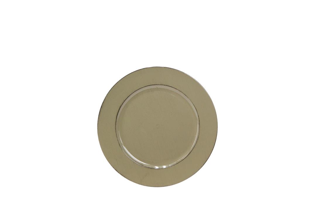 Teller KARA Kunststoff khakigrün D17cm