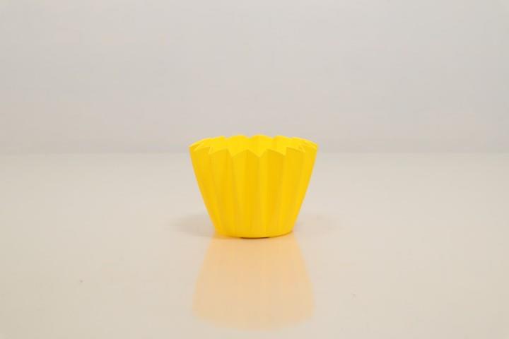 Topf ADONIS Plastik lemongelb D11cm