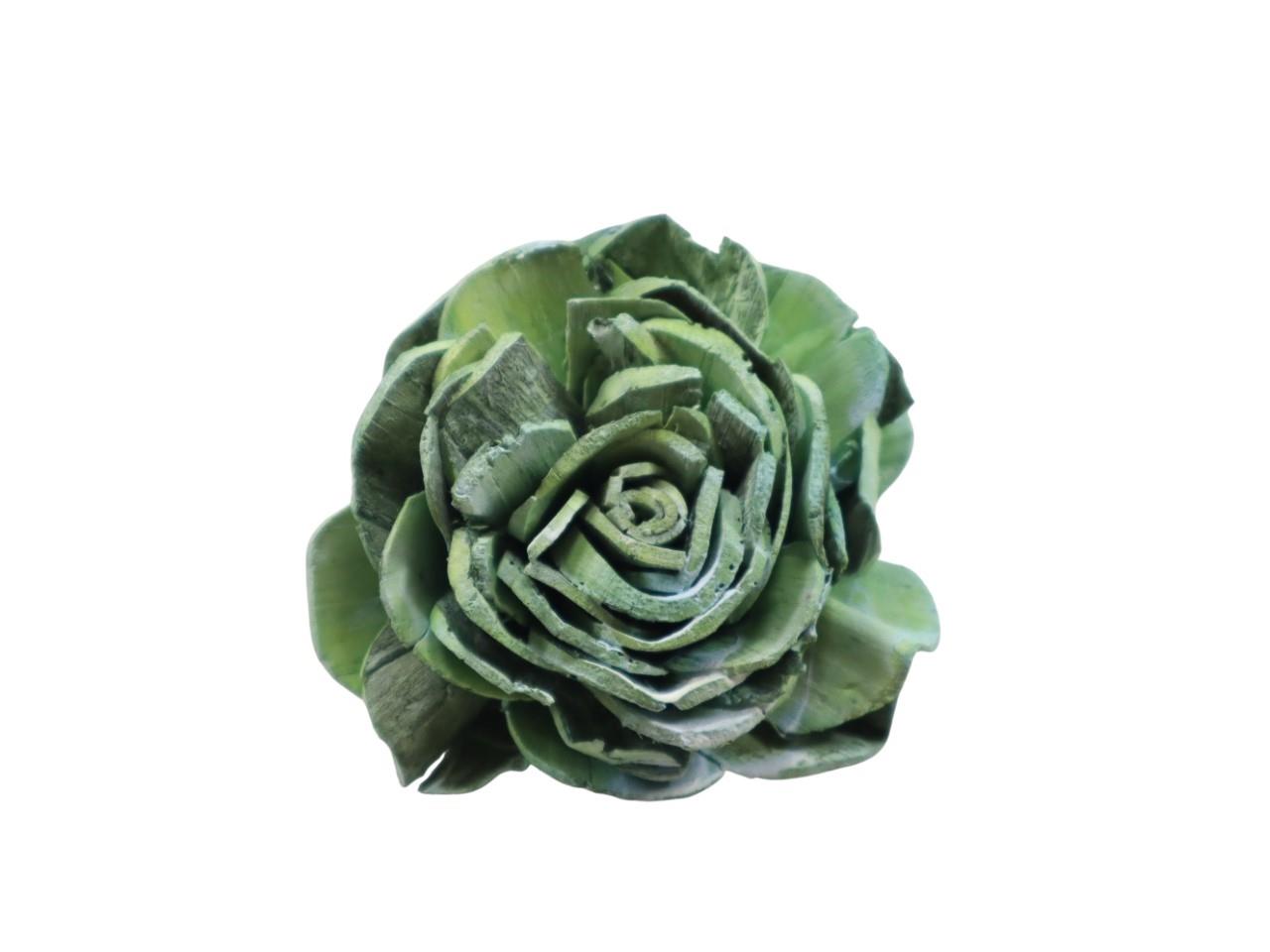 Rose Sola am Draht D8cm kiwigrün