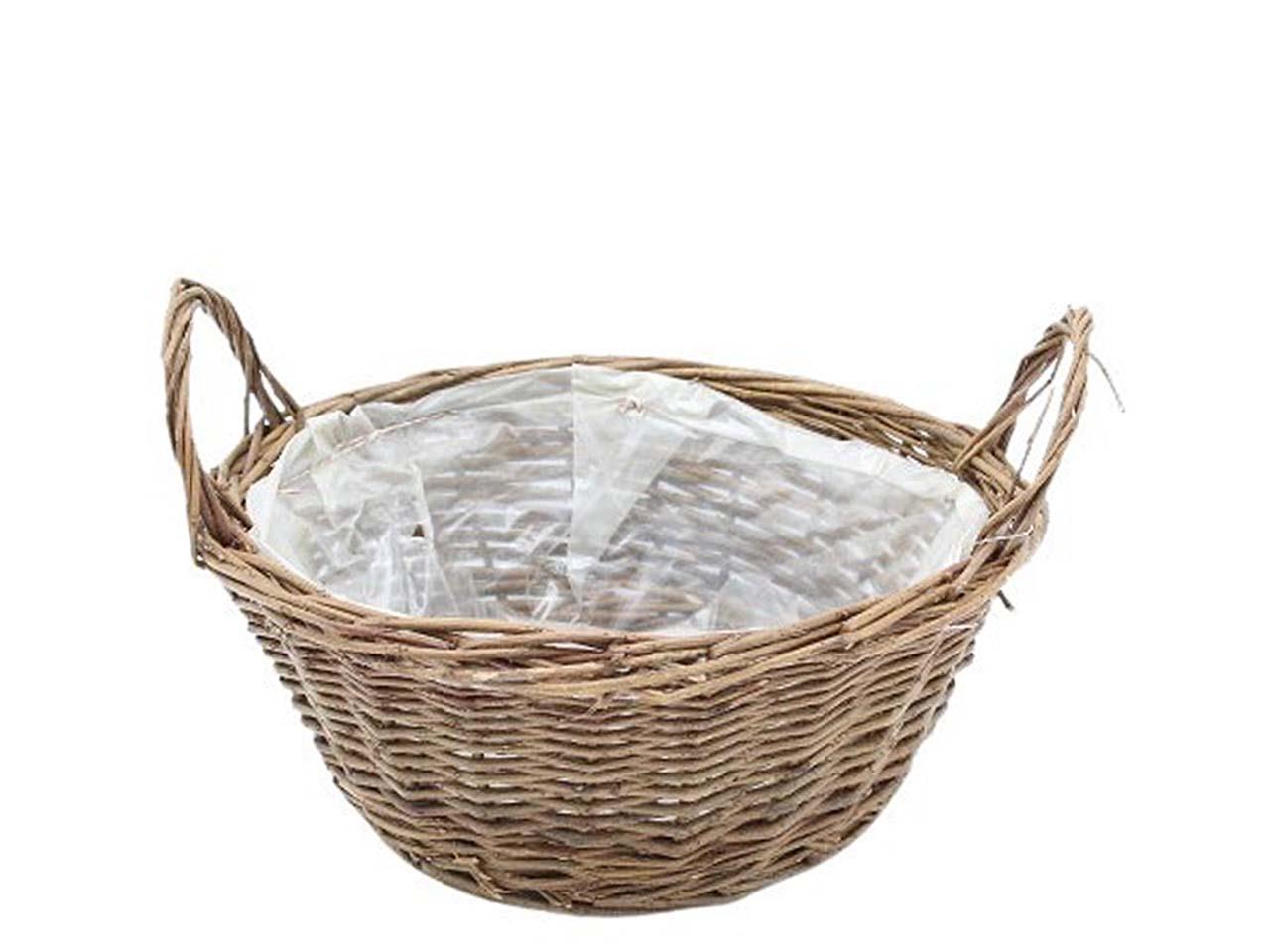 Pflanzkorb 50cm ungeschält Pflanzkorb 50cm ungeschält