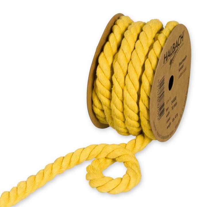Baumwollkordel 10 mm 4 Meter honey 913 Baumwollkordel 10 mm 4 Meter honey 913