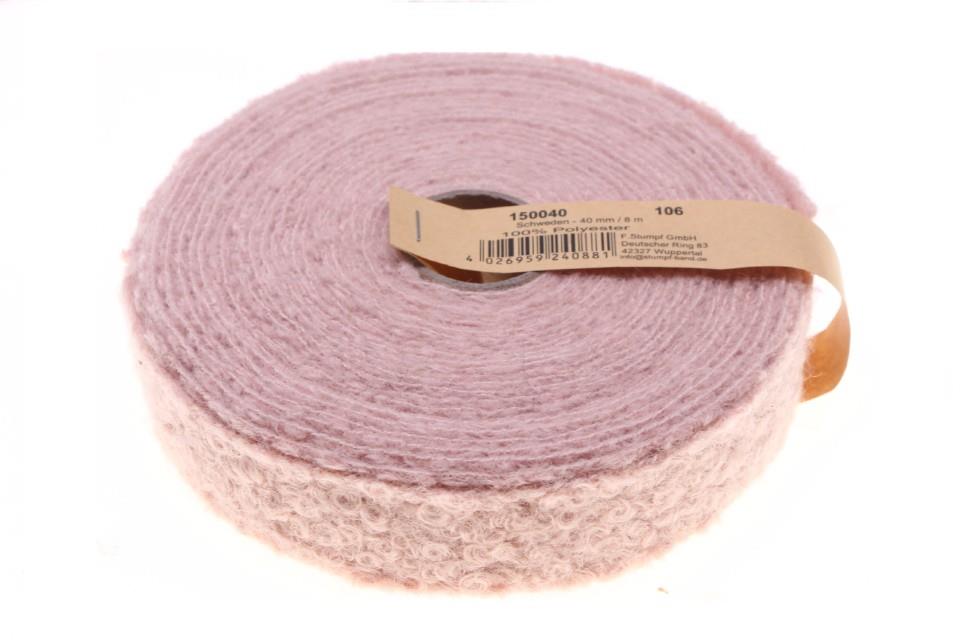 Band Schweden 40 mm 8 Meter peach 106