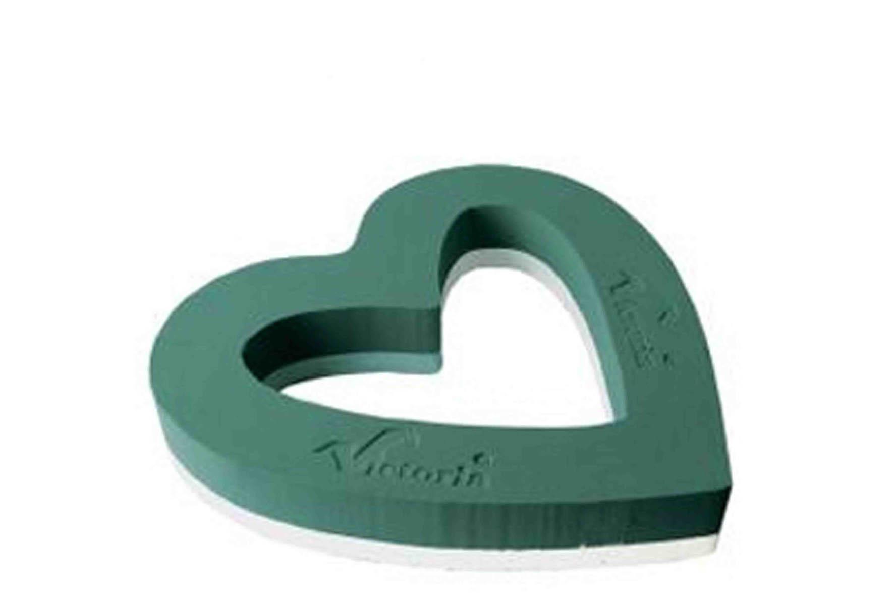 Victoria Styrodur Herz OFFEN 47cm NETTO Victoria Styrodur Herz OFFEN 47cm NETTO