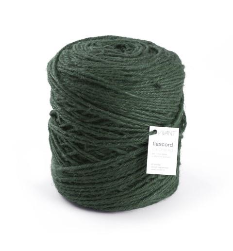 Kordel Flaxcord 3,5 mm auf Spule ca. 1 kg Farbe 69 jägergrün Kordel Flaxcord 3,5 mm auf Spule ca. 1 kg Farbe 69 jägergrün