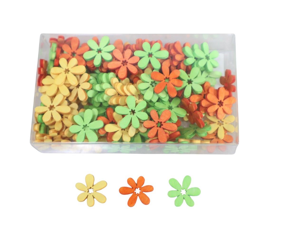 Streuer Blüten Holz frühlingsmix 2cm