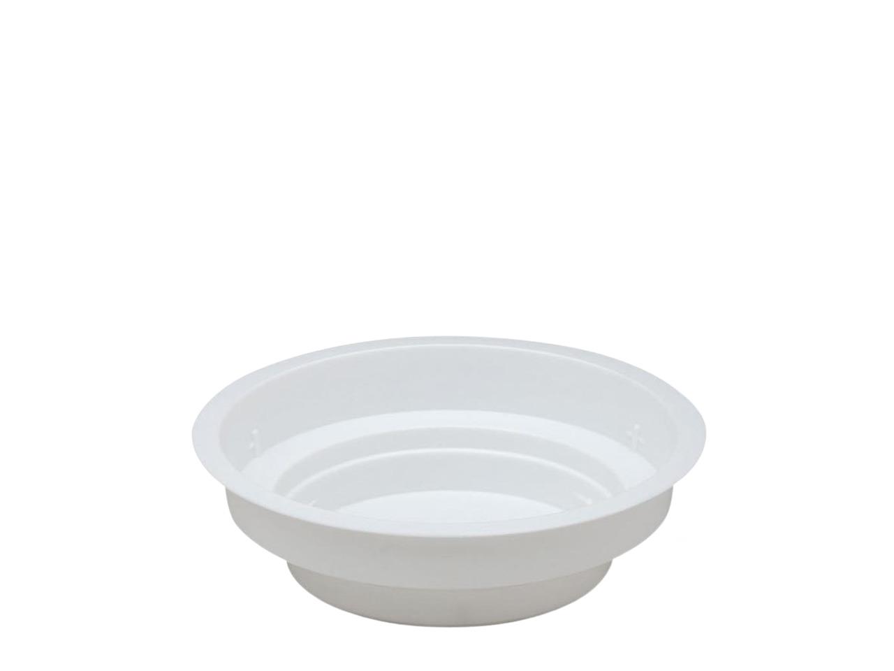 OASIS Junior Schale weiß D12 H3cm NETTO OASIS Junior Schale weiß D12 H3cm NETTO