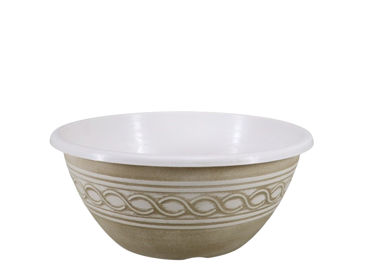 Plastikschale Bella stone-washed D30cm NETTO