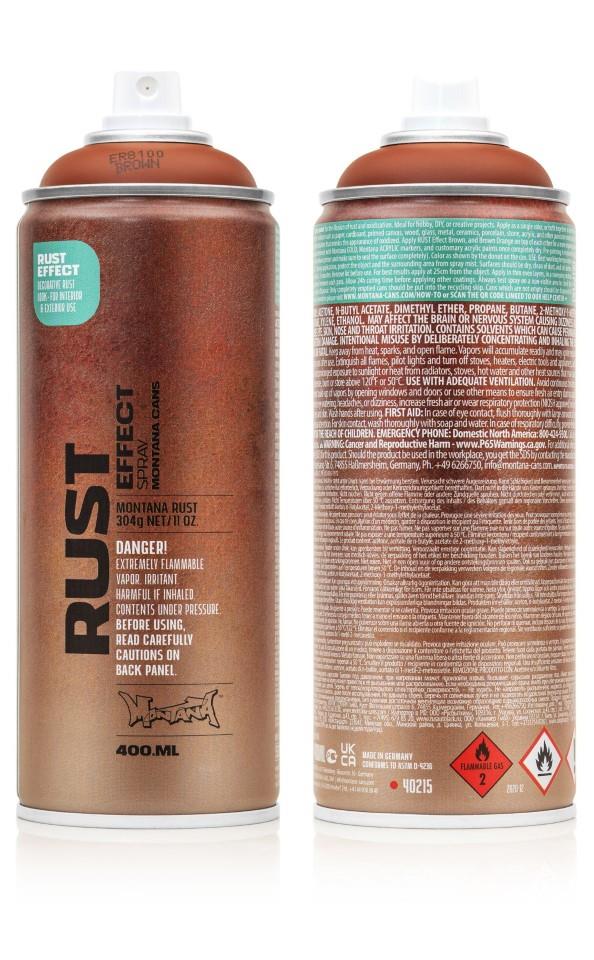 Spray 400 ml effect ER8100 rust brown NETTO