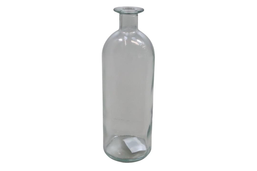 Flasche Glas klar D7 H20,3 cm