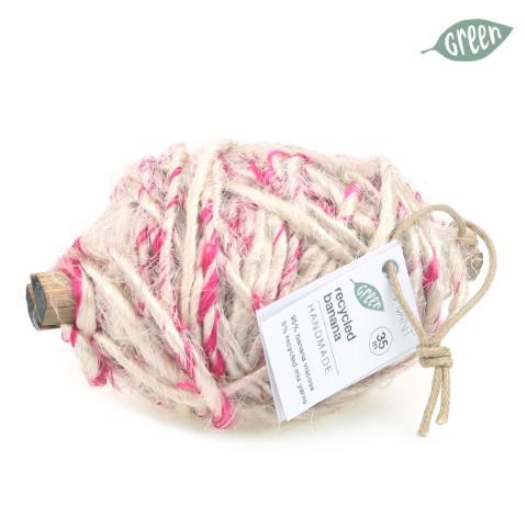 Band Banana Recycled 4 mm 35 Meter Farbe 17 Band Banana Recycled 4 mm 35 Meter Farbe 17