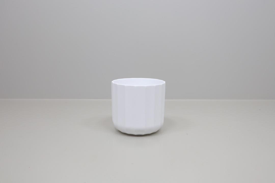 Keramiktopf PALLADIO weiß D13,5cm
