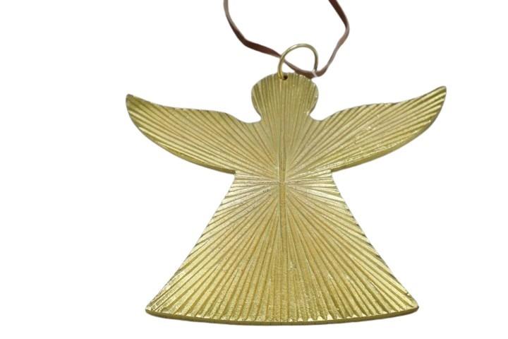 Hänger Engel Metall gold 14x13cm NETTO Hänger Engel Metall gold 14x13cm NETTO