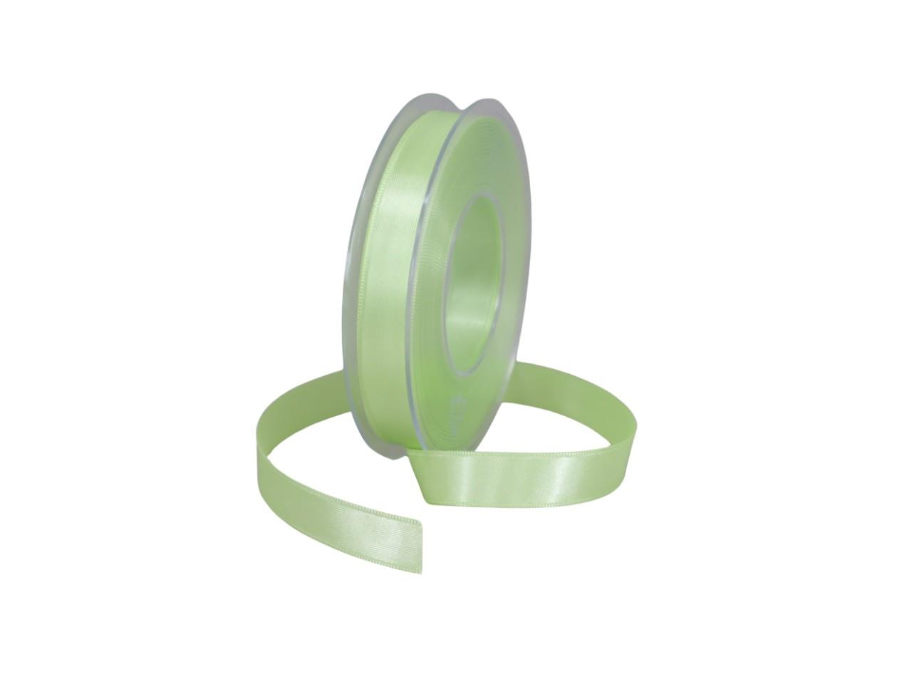Satinband 15 mm 25 Meter lindgrün 515