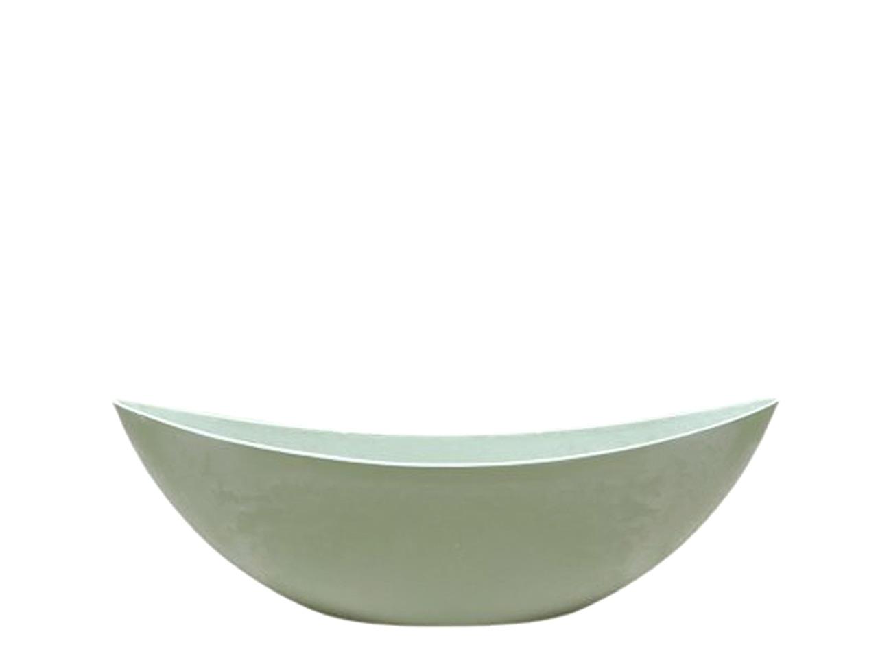 Schiffchen KARA softgrün Plastik L55cm