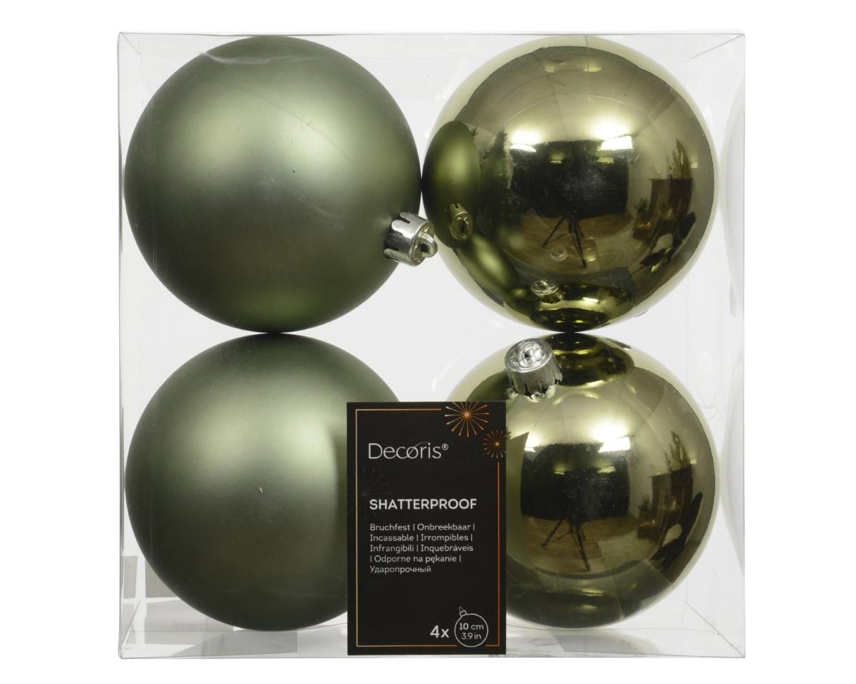 Kugel bruchfest Kunsststoff rosmarin glanz/matt 100mm