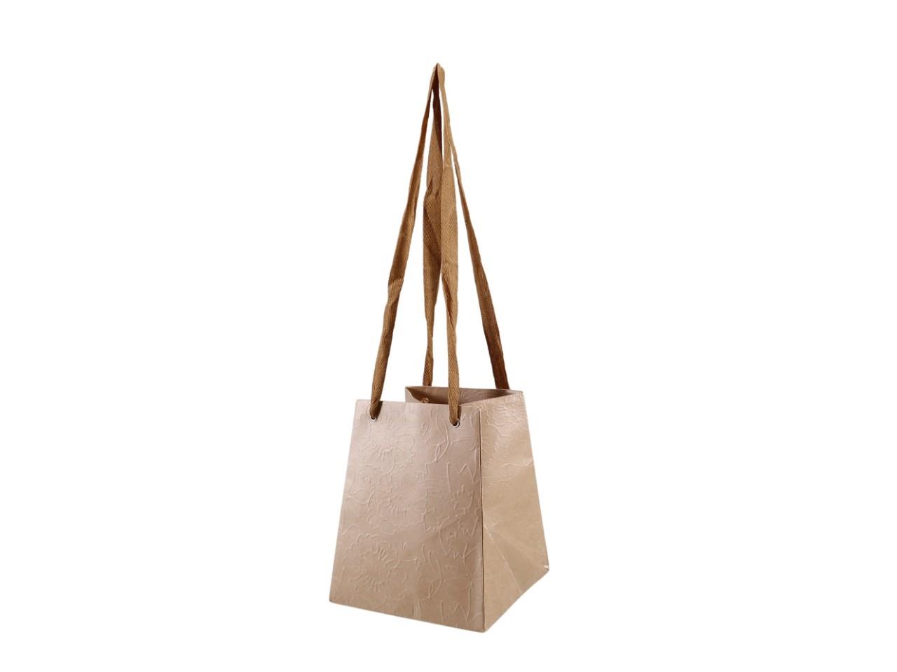 Vasen Tasche Lola bedingt wasserdicht natur 18x15x12cm