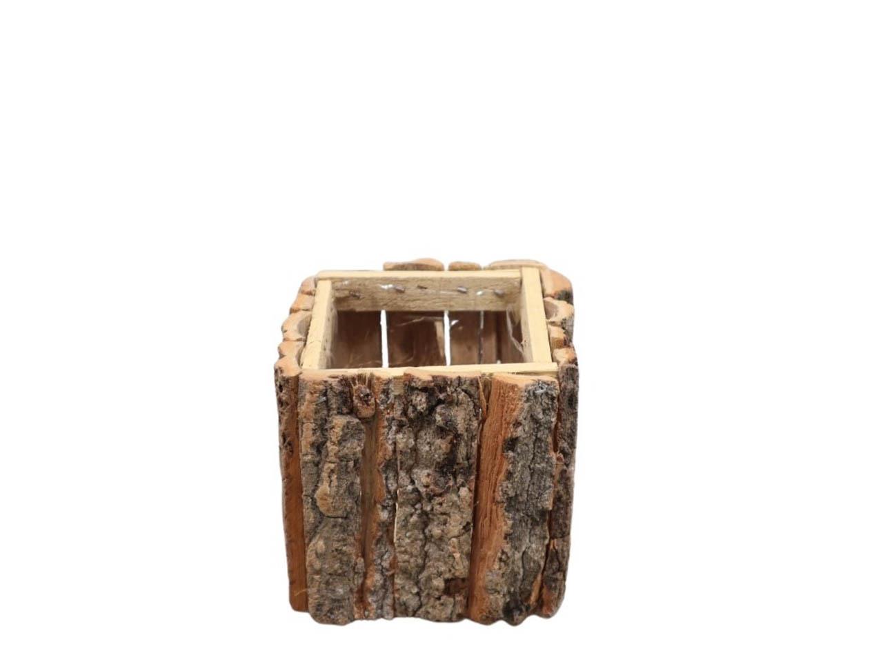 Rindenwürfel natur D12cm