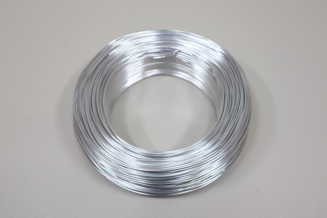 Aluminium-Draht 1kg 1,5mm silber glänzend