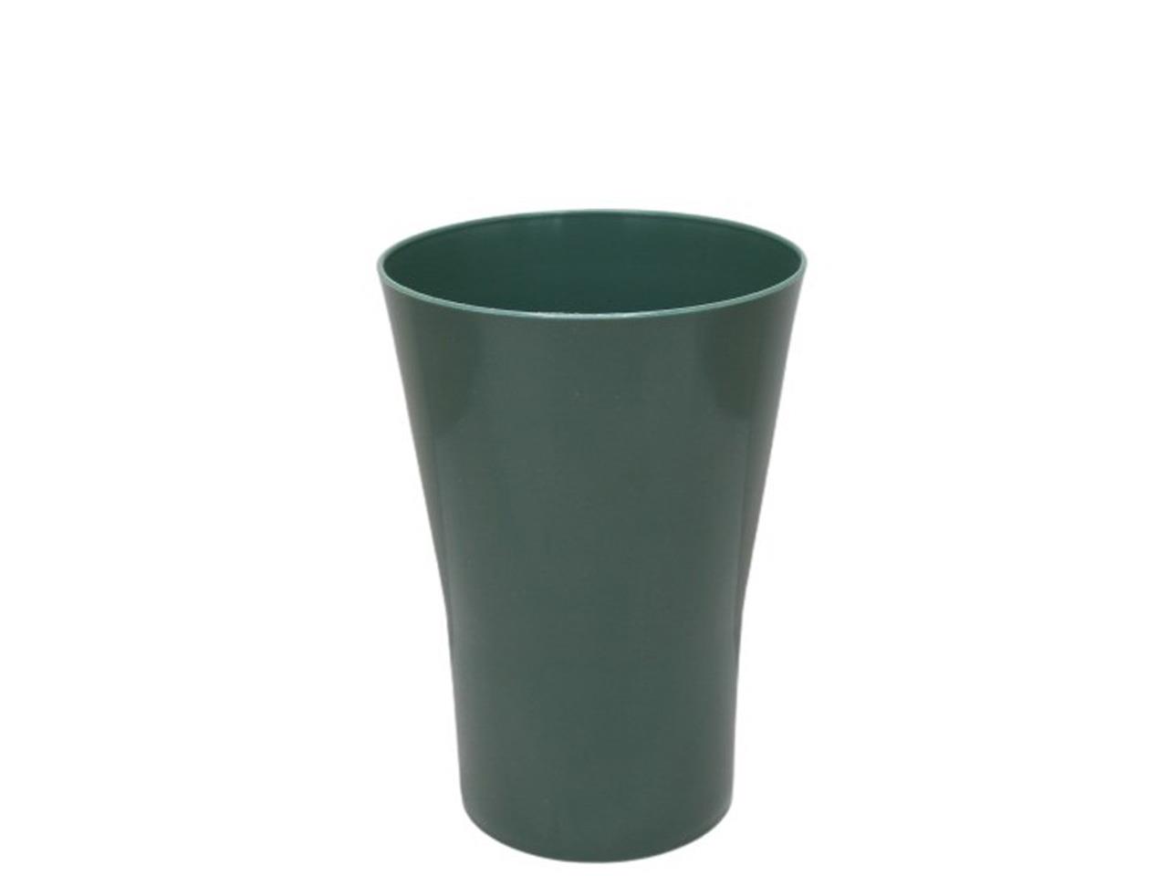 Gebrauchsvase Höhe 20cm /oben 14cm /unten 10cm grün NETTO