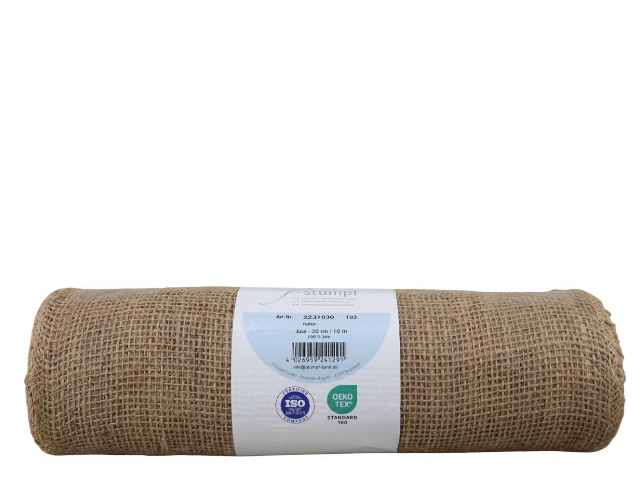Jute 30cm natur 10 Meter
