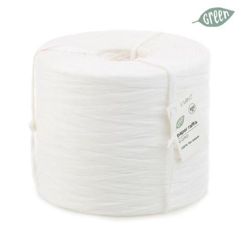 Paper Raffia 5 mm 500 Meter weiss 00